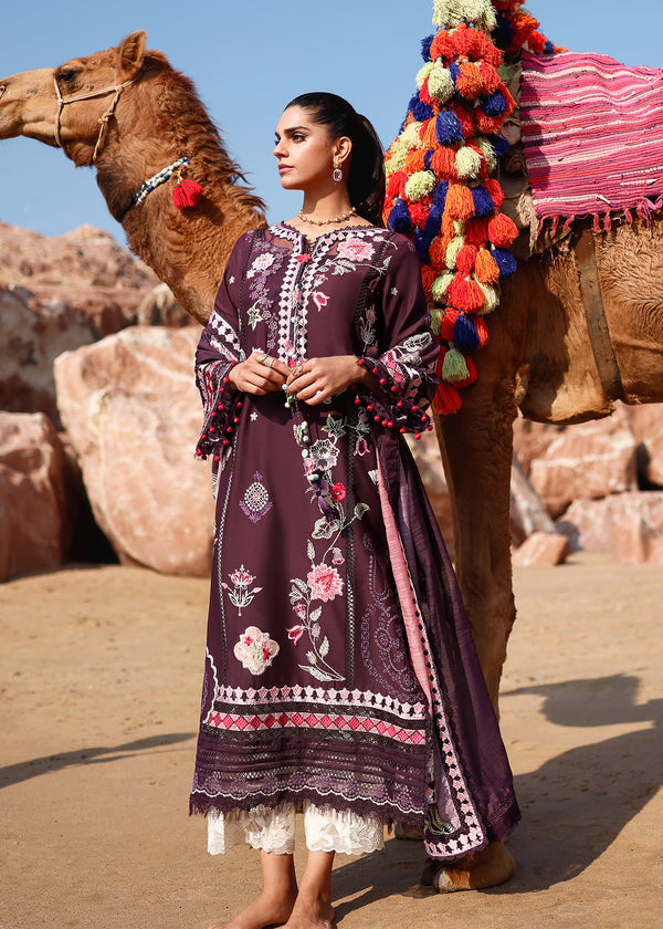 SAIRA SHAKIRA LAWN LUXURY UNSTITCHED 2-A EMB 3PC