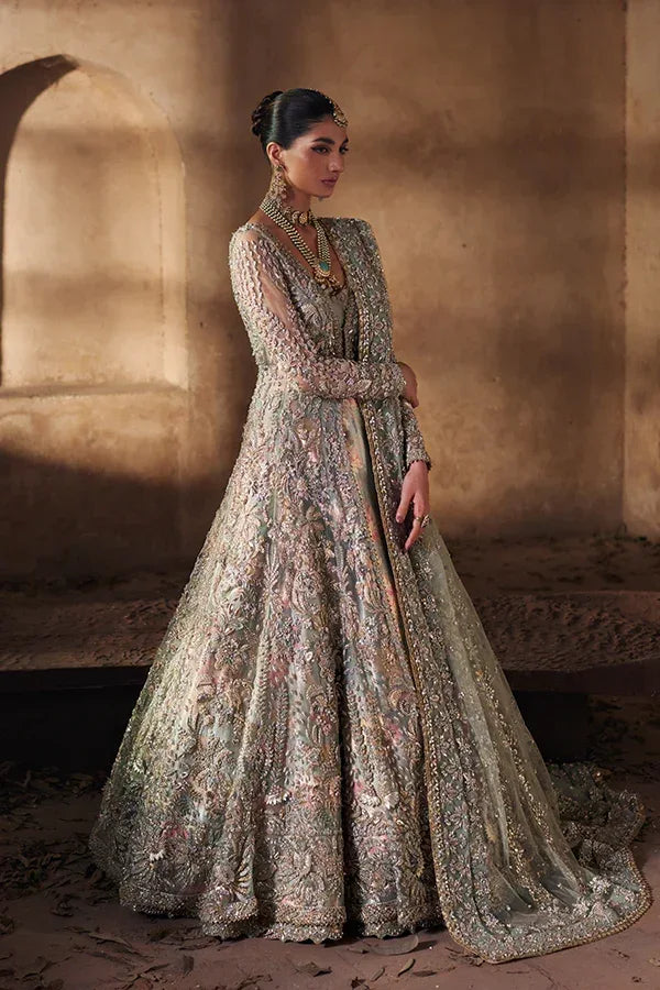 SORAYA ORGANZA UNSTITCHED EMB SHAYNA D-4 MAXI - City Cloth House