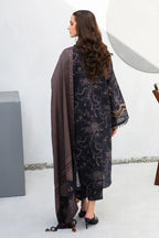 BAROQUE DHANAK PRINTED UNSTICHED 3PC - City Cloth House