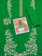 CITY FABRICS LAWN UNSTITCHED EMB 2PC - City Cloth House