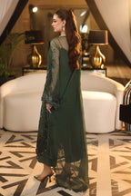 MARIA.B CHIFFON UNSTITCHED EMB D-7 SUIT