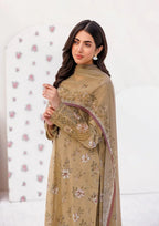 SAPPHIRE KARANDI PRINTED UNSTICHED 3PC - City Cloth House