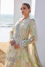 MARIA.B LUXURY UNSTITCH EMB 3PC EID LAWN EL-D4-25 - City Cloth House