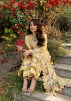 ELAF LAWN PREMIUM UNSTITCHED EMB 3PC