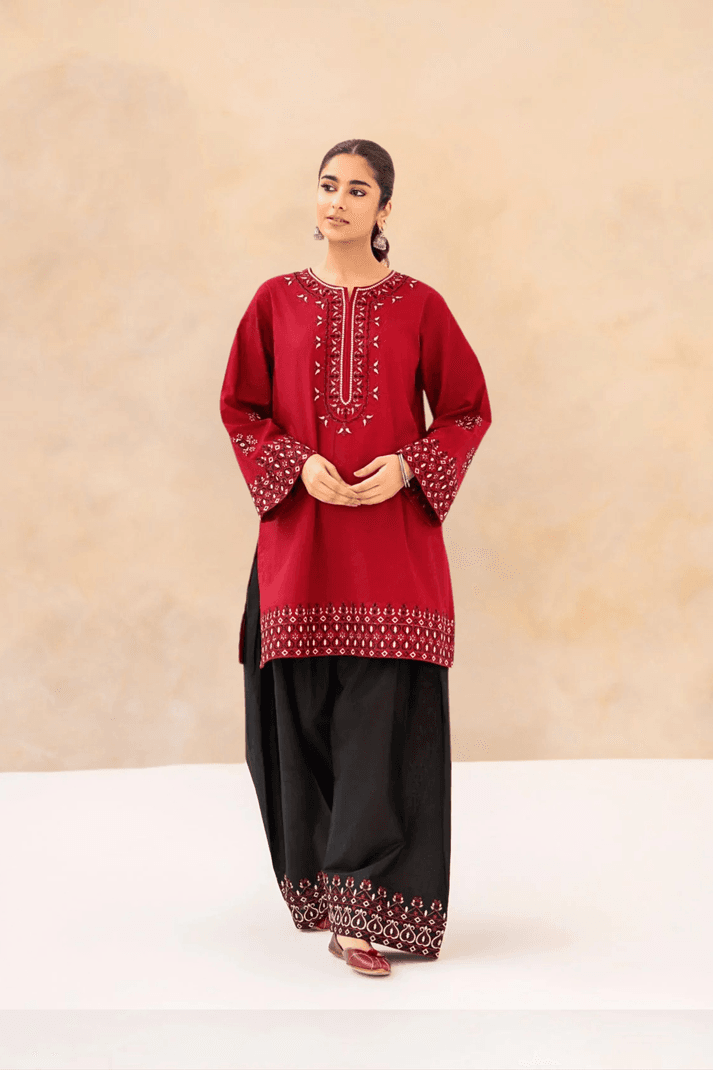 Ruby | Emb Unstitched Lawn 2pc