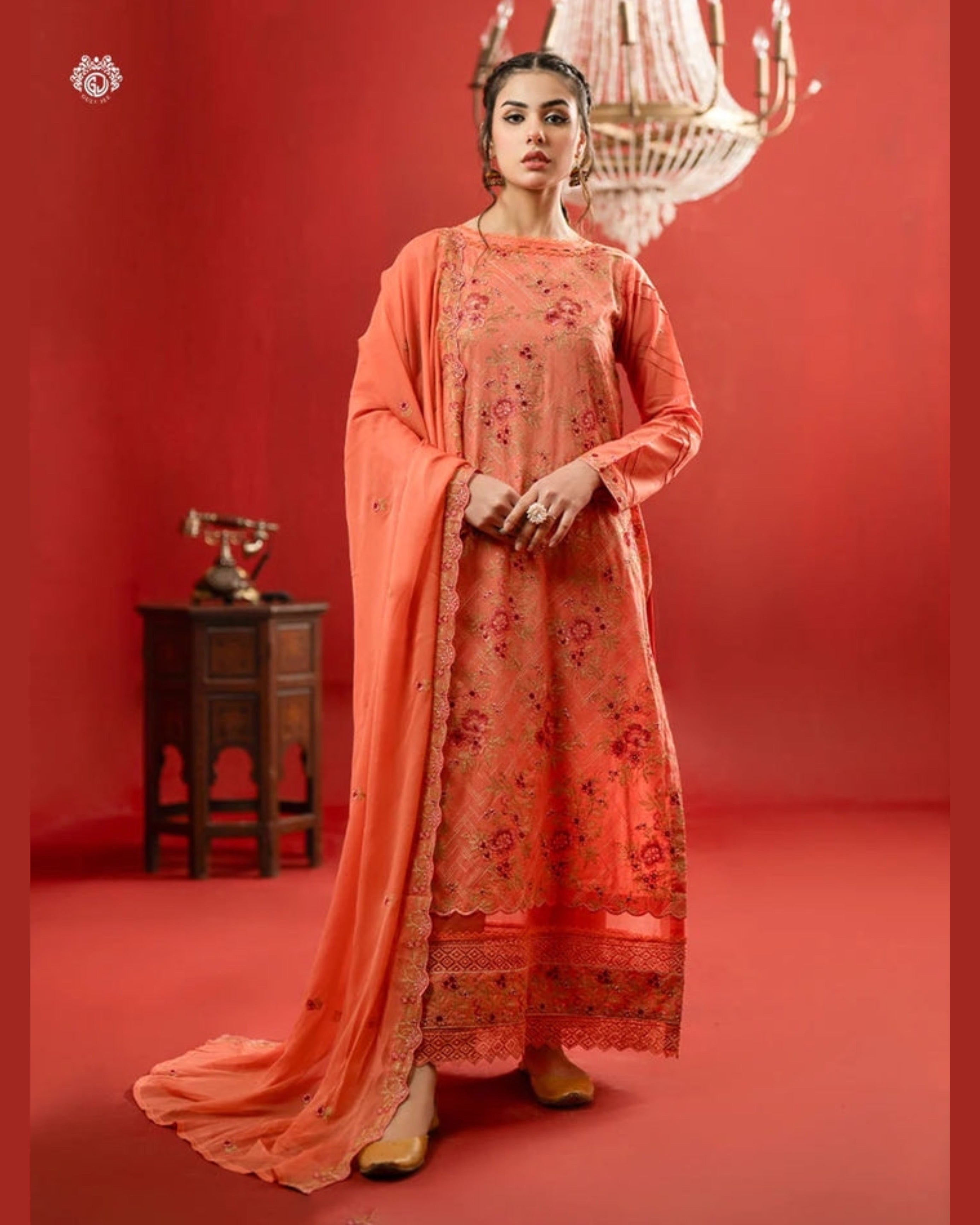 BAREEZE LAWN UNSTICH EMB 3PC