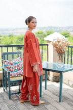 UGRE LAWN PREMIUM UNSTITCHED EMB 2PC - City Cloth House