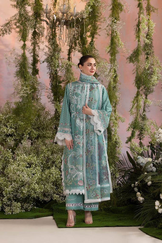 SOBIA NAZIR LAWN UNSTITCHED EMB 3PC - City Cloth House