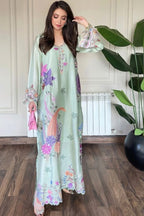 Gulzar | Emb Unstitched Shamoz silk 2pc