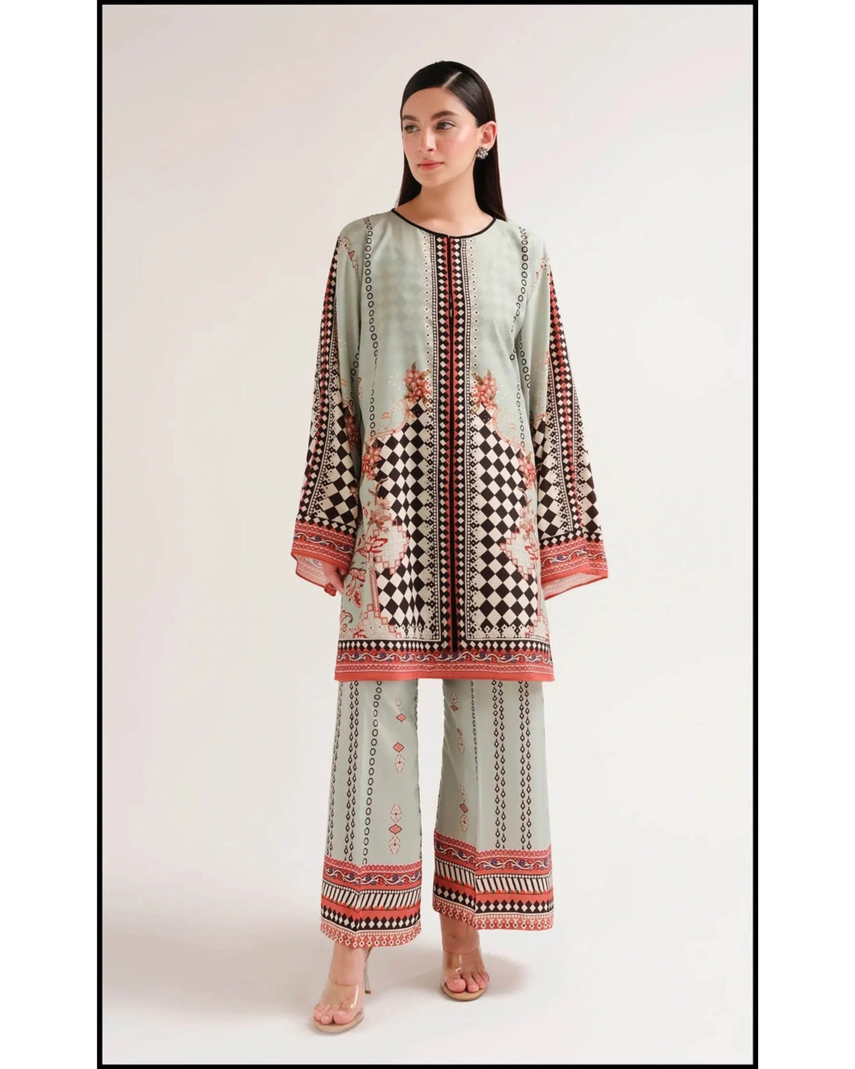 AZMIN LAWN PREMIUM UNSTITCHED PRINTED 2PC - City Cloth House