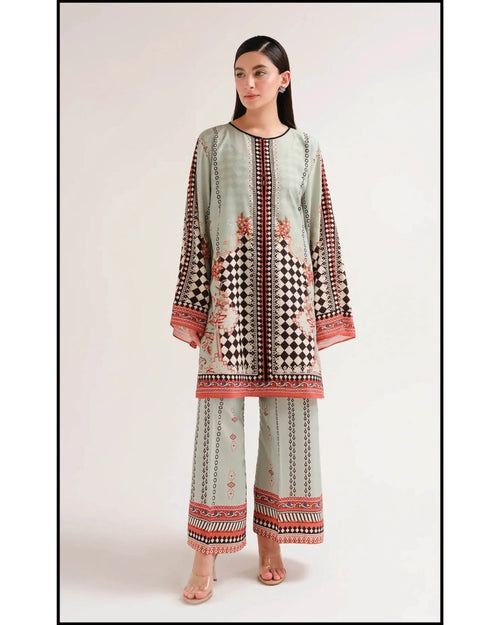 AZMIN LAWN PREMIUM UNSTITCHED PRINTED 2PC - City Cloth House