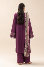 Orchid | Emb Unstitched Dhanak 3pc