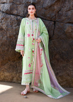 SAIRA SHAKIRA LAWN PREMIUM UNSTITCHED 2-B EMB 3PC