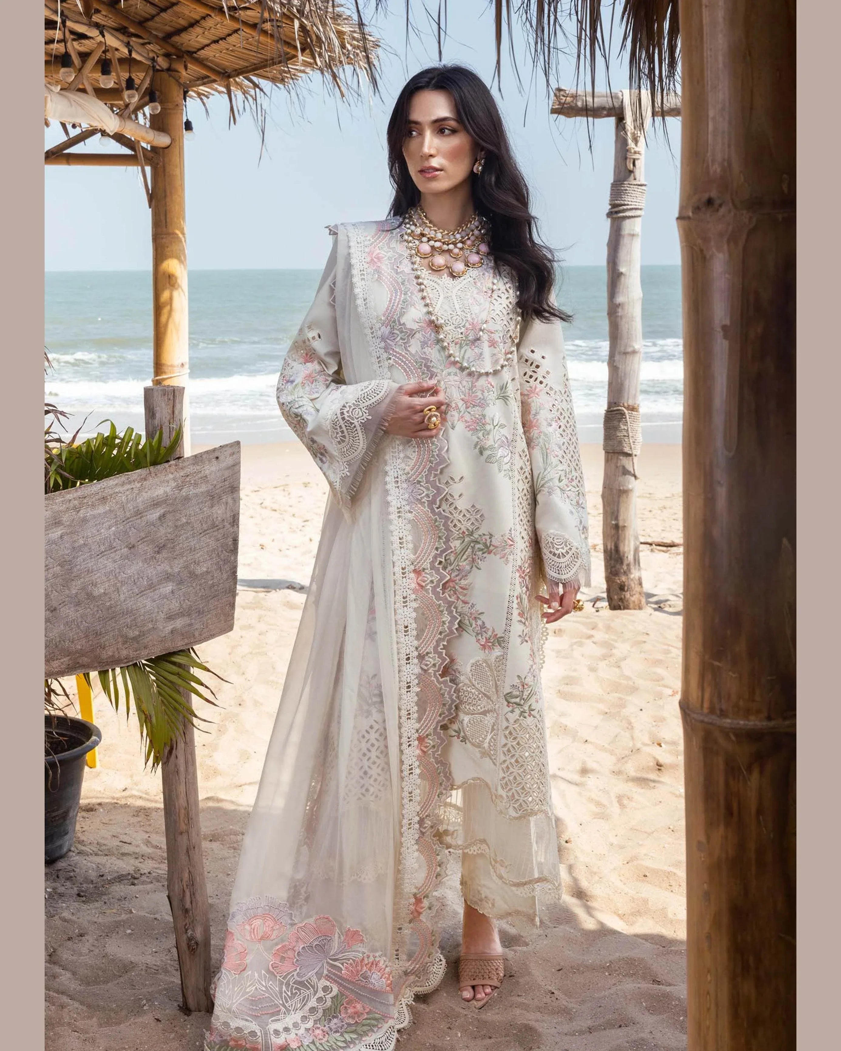 SAIRA*SHAKIRA LAWN UNSTITCHED EMB 3PC - City Cloth House