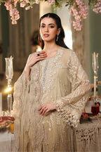 MARIA.B CHIFFON UNSTITCHED EMB D-3 SUIT