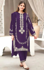 Afreen | Emb Unstitched Lawn 2pc