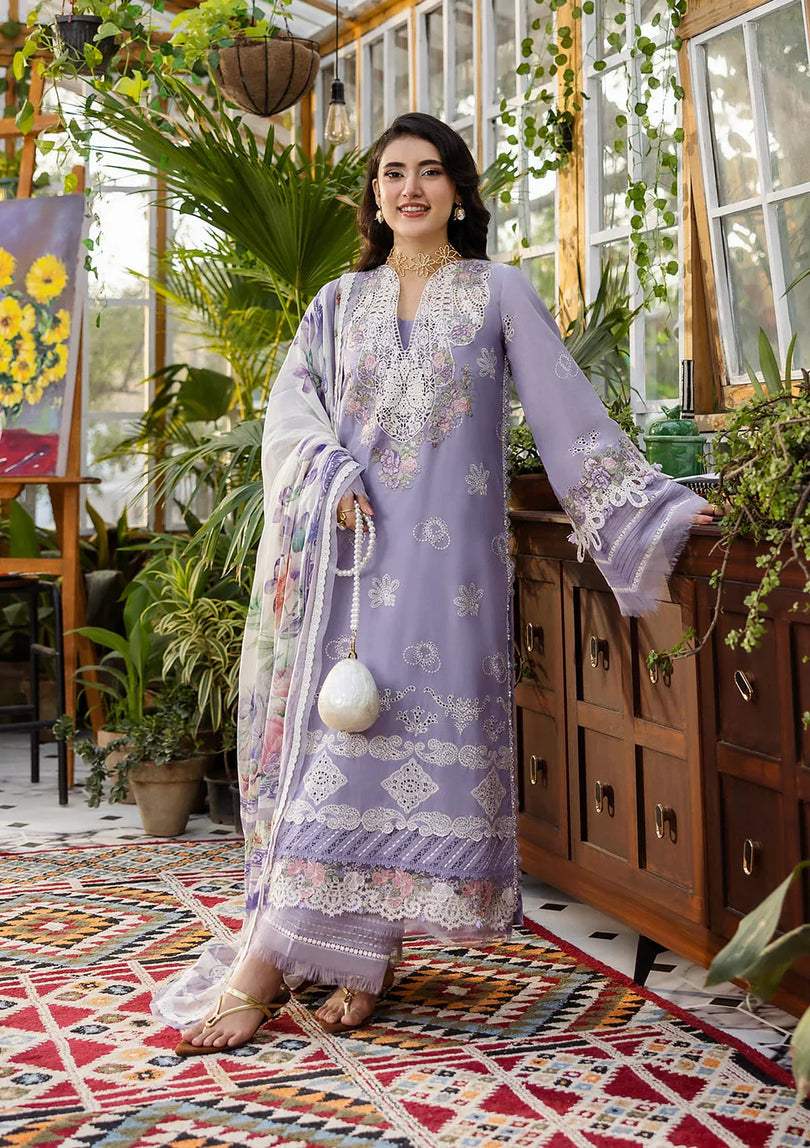 ELAF LAWN PREMIUM UNSTITCHED EMB 3PC