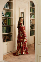 BAROQUE LAWN PRINTED UNSTICH 3PC - City Cloth House