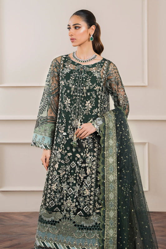 BAROQUE NET UNSTITCHED EMB SUIT