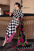 Chess | Printed Unstitched Lawn 3pc