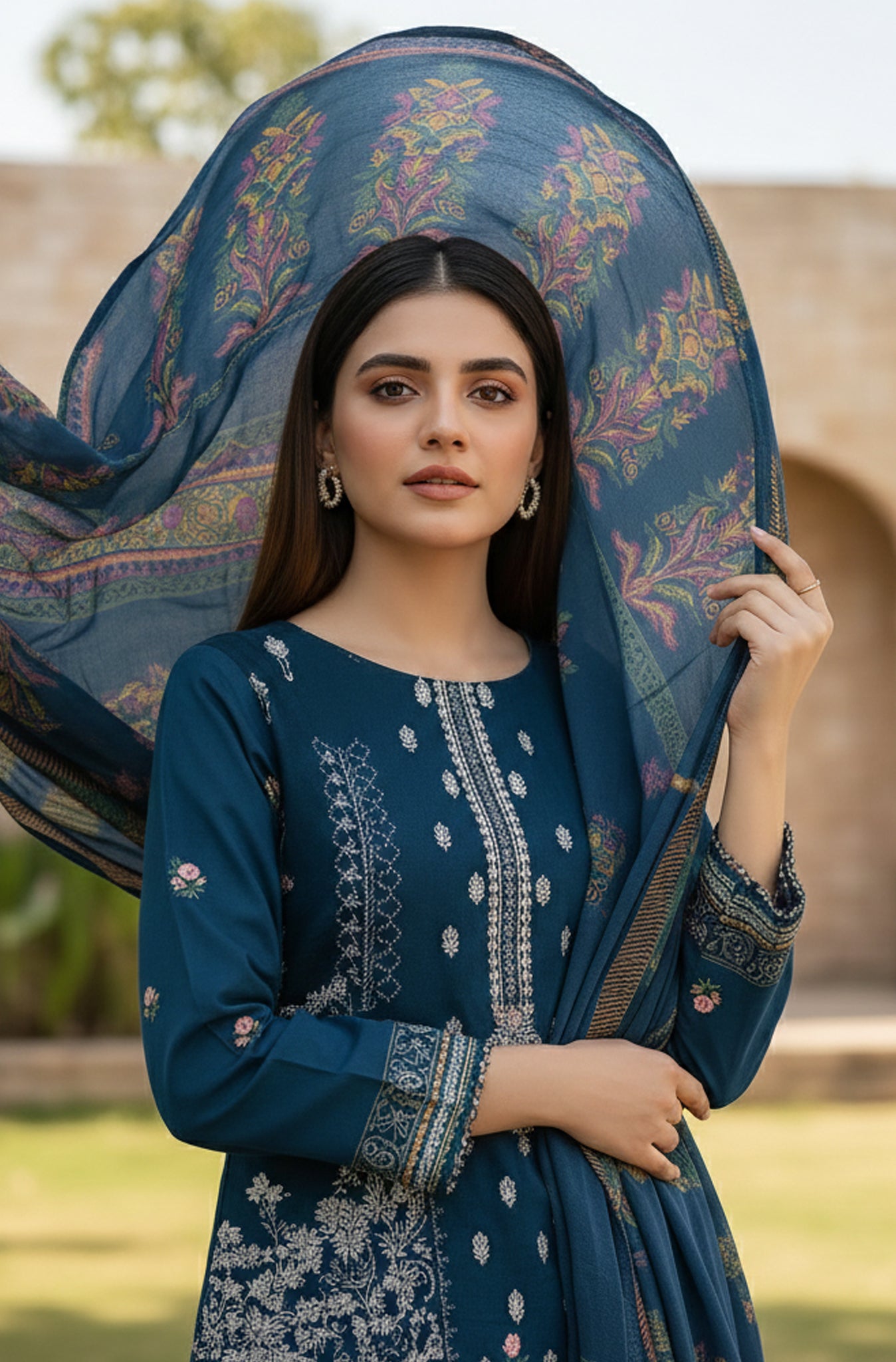 MIRAL LAWN PREMIUM UNSTITCHED VOL-1 EMB 3PC