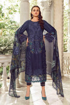 MARIA.B UNSTITCH EMB 3PC EID LAWN (24-0-D9) - City Cloth House