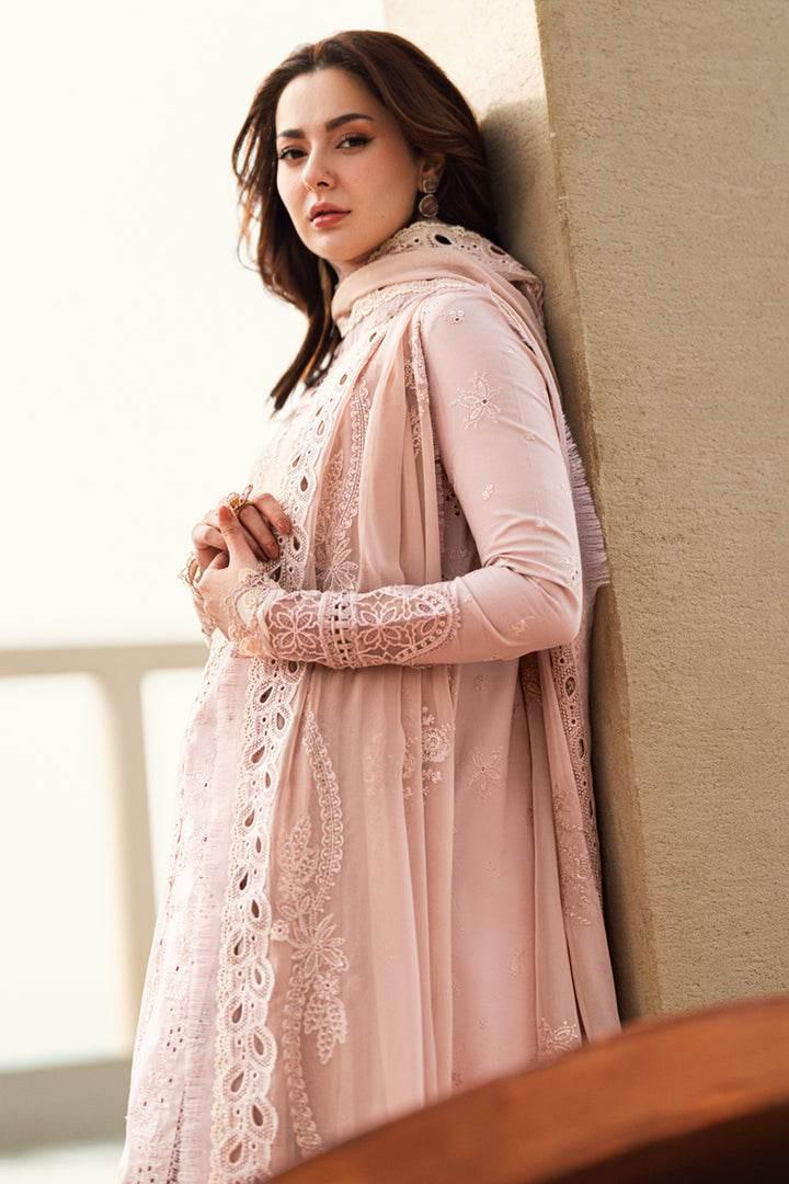 QALAMKAR LAWN UNSTITCHED EMB 3PC - City Cloth House