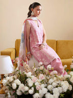 Petal | Emb Unstitched Lawn 3pc