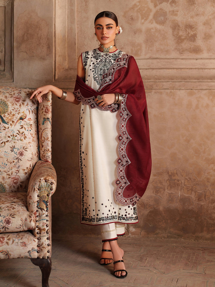 Mural | Emb Unstitched Lawn 3pc