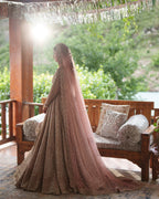 FAIZA SAQLAIN NET UNSTITCHED EMB MEENA SUIT
