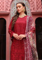 NUREH LAWN PREMIUM UNSTITCHED EMB 3PC