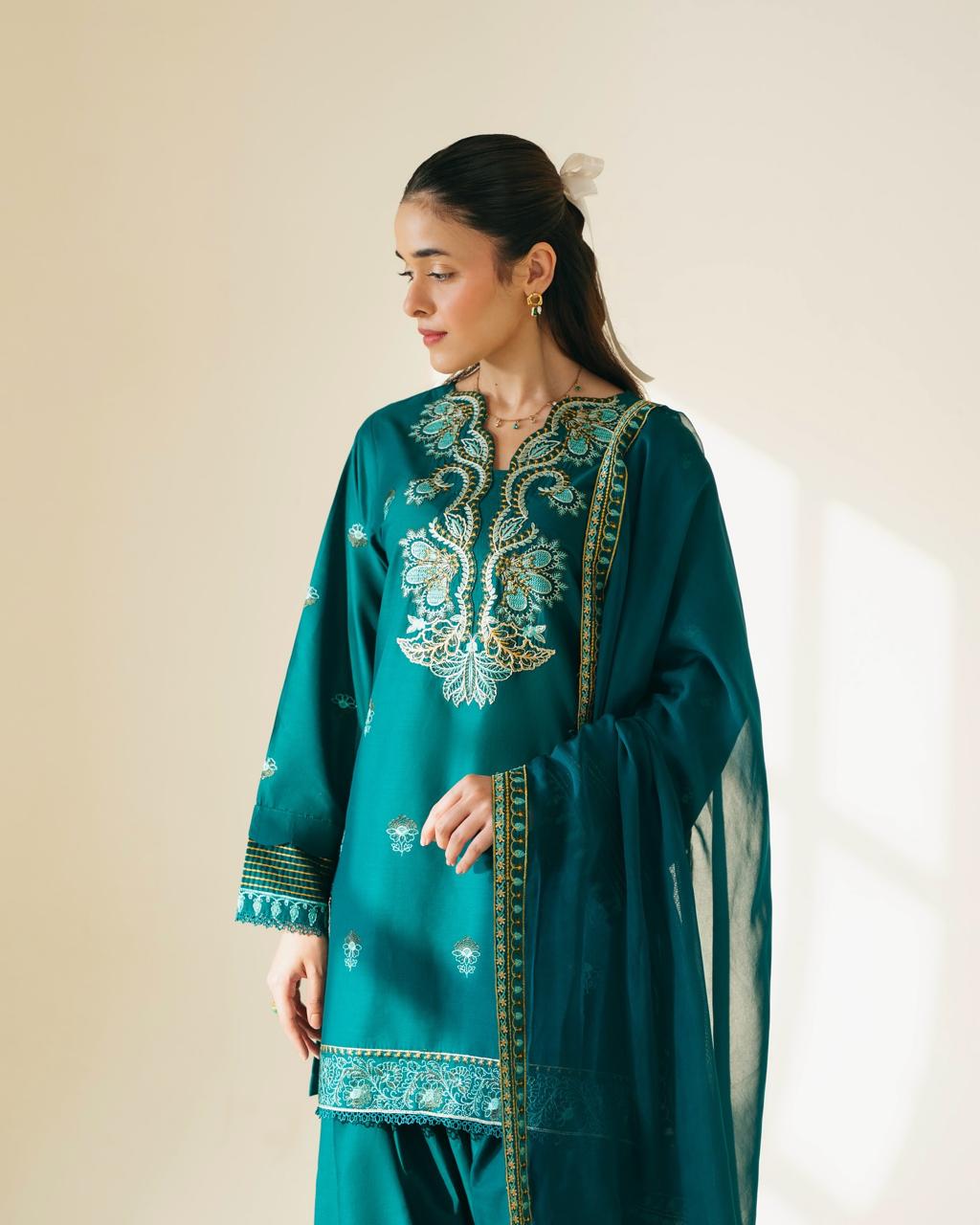 CROSS STITCH LAWN LUXURY UNSTITCHED EMB 3PC