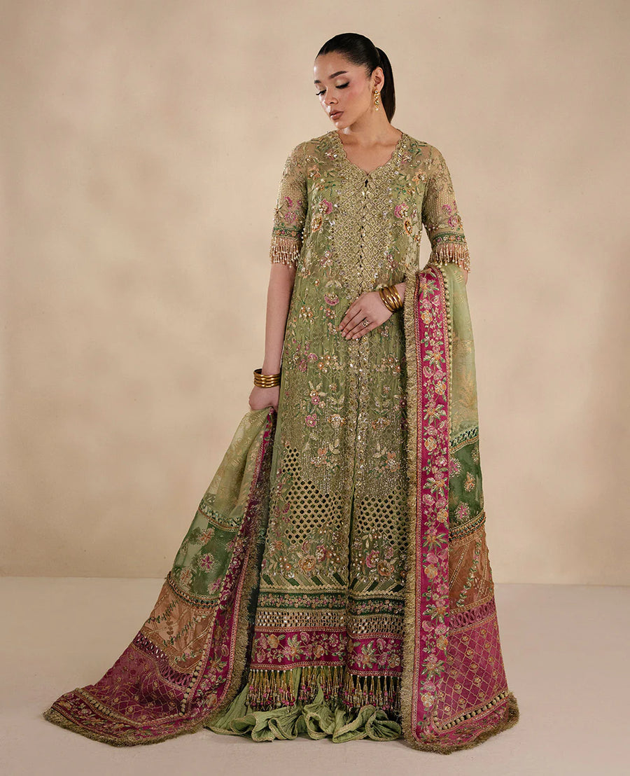 REPUBLIC ORGANZA UNSTITCHED EMB JULIANE SUIT