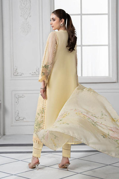 MARIA.B LAWN LUXURY UNSTITCH EMB 3PC 9-A - City Cloth House