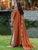 Amber | Emb Unstitched Dhanak 3pc