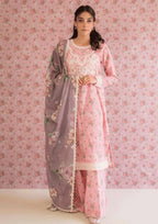 CROSS STITCH KARANDI UNSTITCHED PRINTED 3PC - City Cloth House