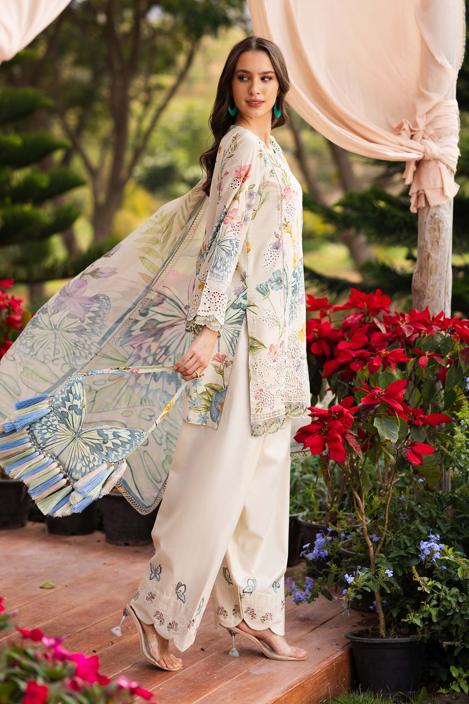 Eden | Emb Unstitched Lawn 3pc