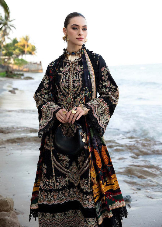 KANWAL MALIK LAWN LUXURY UNSTITCHED EMB 3PC - City Cloth House