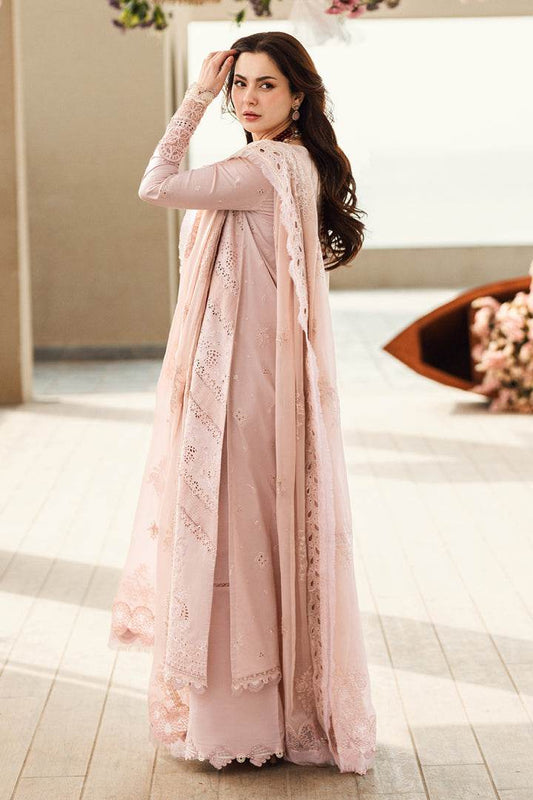 QALAMKAR LAWN UNSTITCHED EMB 3PC - City Cloth House
