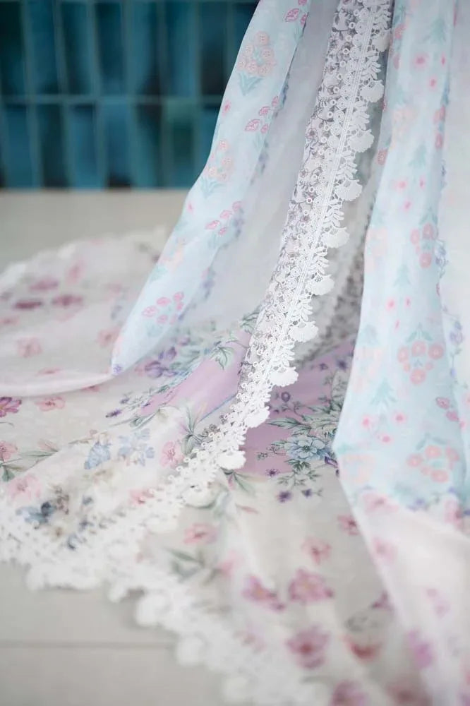 NIMSAY LAWN LUXURY UNSTITCHED EMB 3PC - City Cloth House