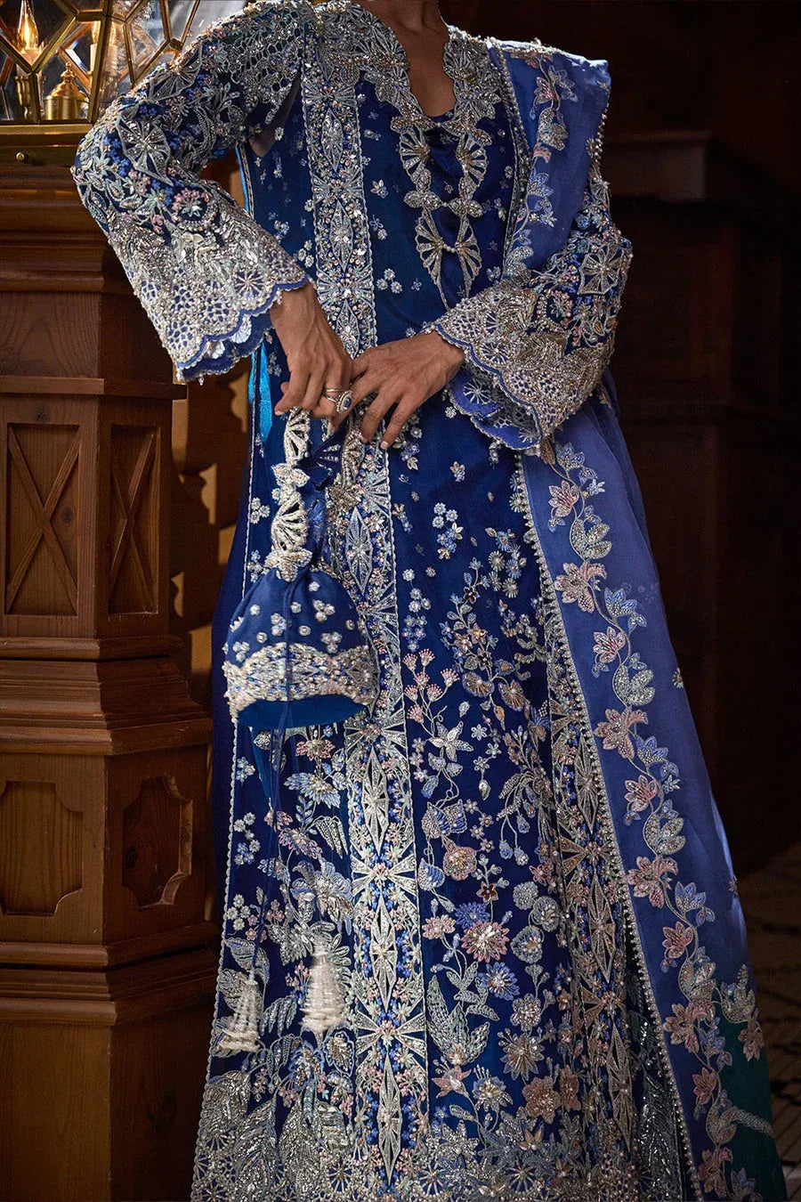 SORAYA NET UNSTITCHED EMB ELISE SUIT - City Cloth House