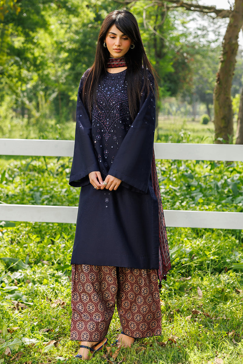 Rivayat | Emb Unstitched Dhanak 3pc