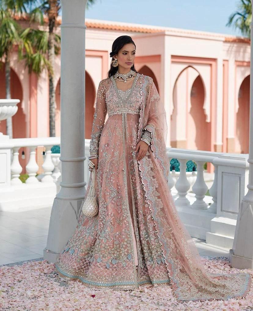 SUFFUSE NET UNSTITCHED EMB MAXI - City Cloth House