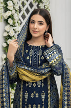 MIRAAL LAWN PRINTED UNSTICH VOL-2 3PC