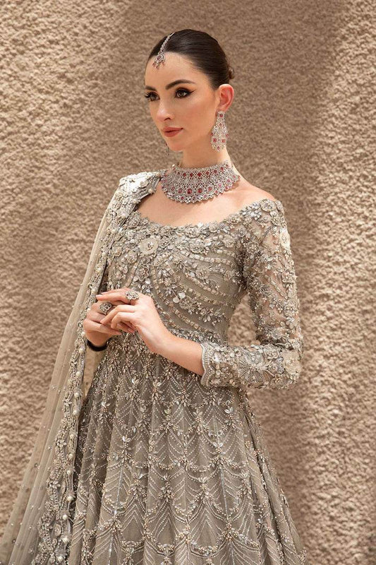 MARIA.B ORGANZA UNSTITCHED EMB MAXI EX-152 - City Cloth House