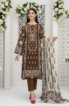 MIRAAL LAWN PRINTED UNSTICH VOL-2 3PC