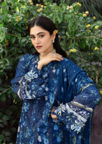 Naqsh | Emb Unstitched Lawn 3pc