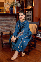 UGRE LAWN LUXURY UNSTITCHED EMB 2PC - City Cloth House