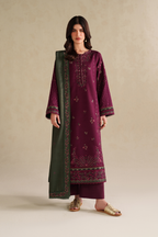 Zariya | Emb Unstitched Dhanak 3pc