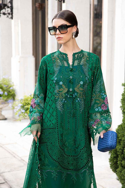 MARIA.B UNSTITCH EMB 3PC EID LAWN (24-0-D2) - City Cloth House